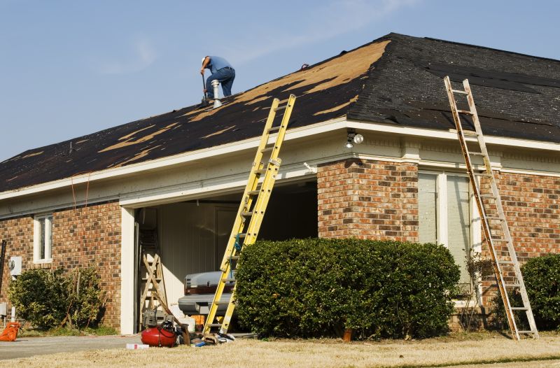 Storm Damaged Roof Repair